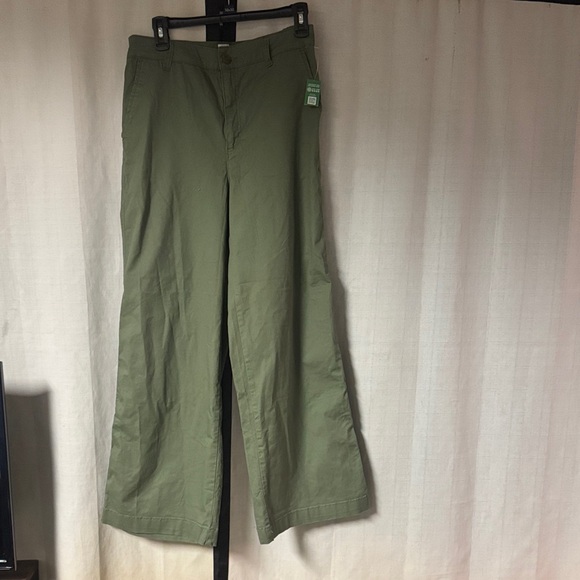 GAP Pants - GAP WOMENS Khaki Green wide leg